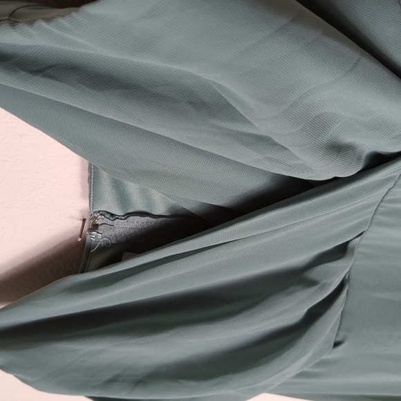 Birdy Grey Kaia Dress Women's XL Sea Glass Maxi Dress Gown - Picture 8 of 16